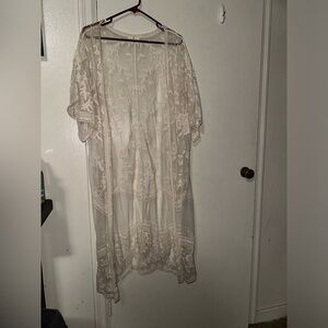White Lace Kimono🦢